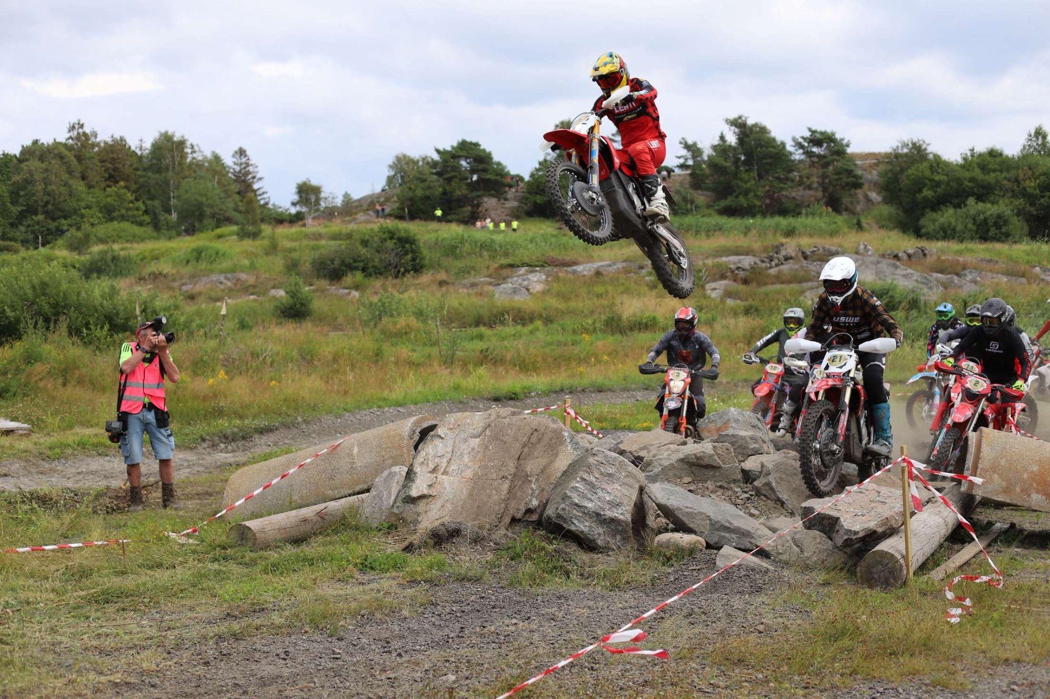 STARK VARG enduro racing action