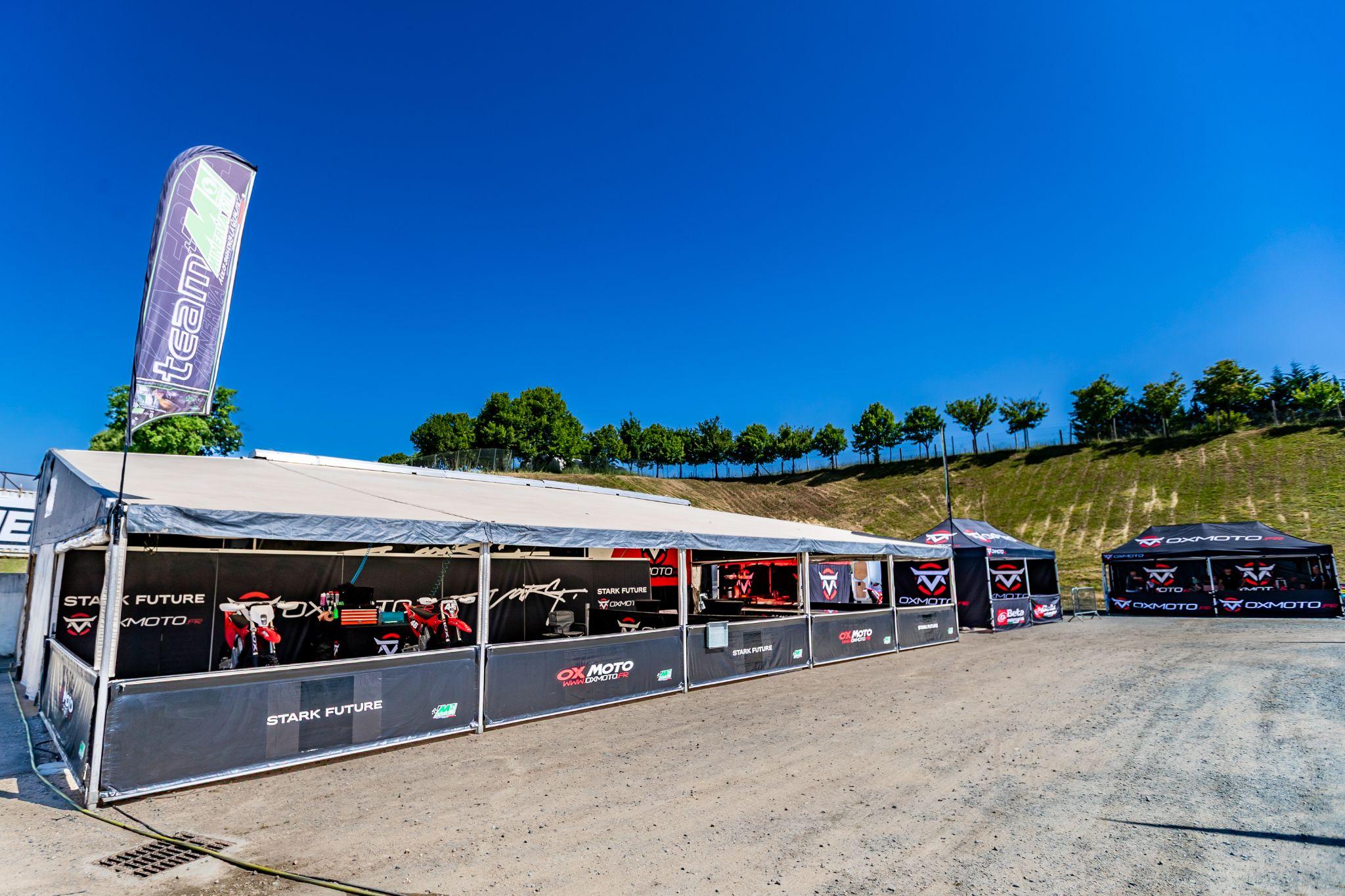 STARK Factory paddock setup